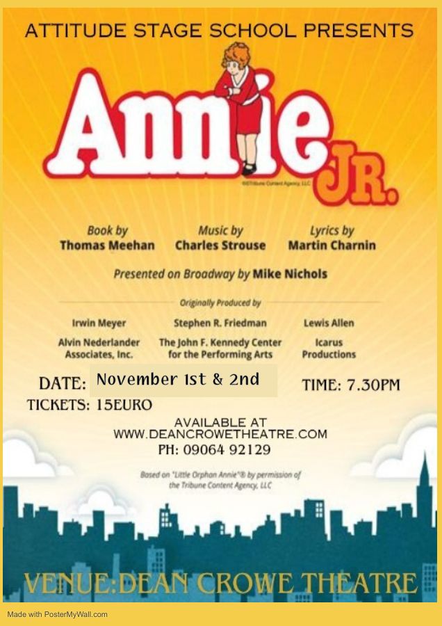 Annie Jr. performed by Attitude Stage School 