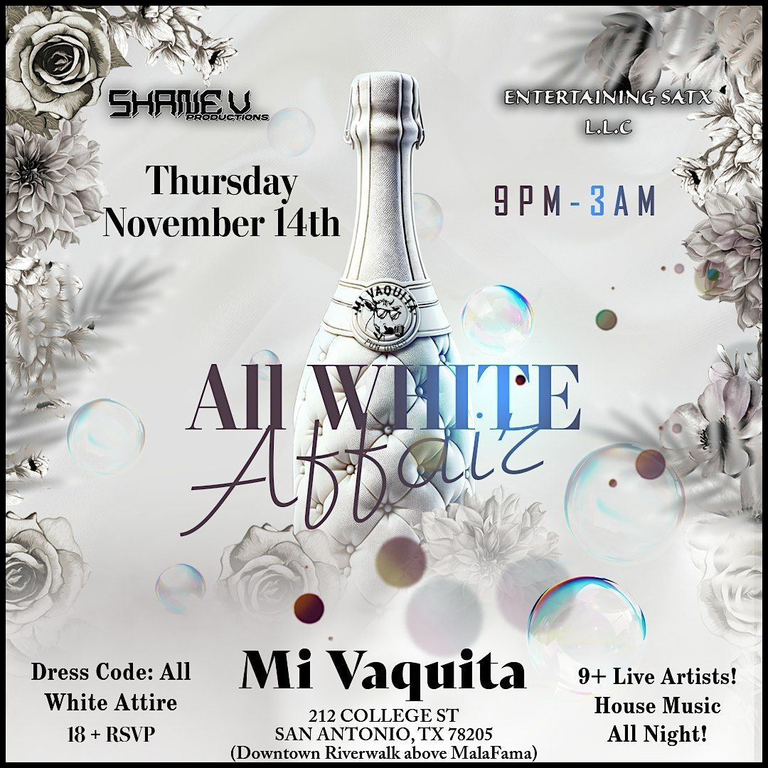 All White Affair Presented by Mi Vaquita x Rivers