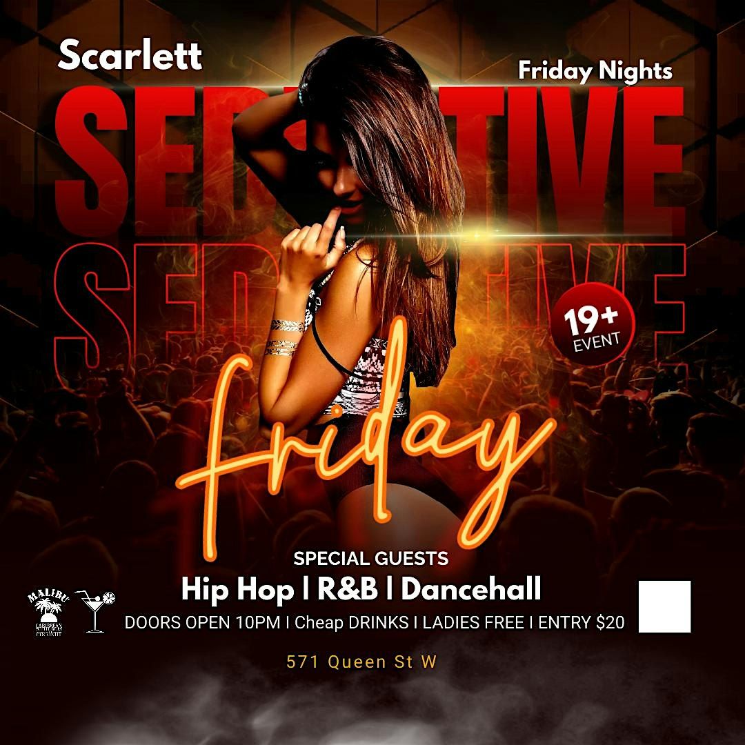 Seductive Fridays | Hip Hop, R&B, Dancehall, Reggaeton, Afrobeats