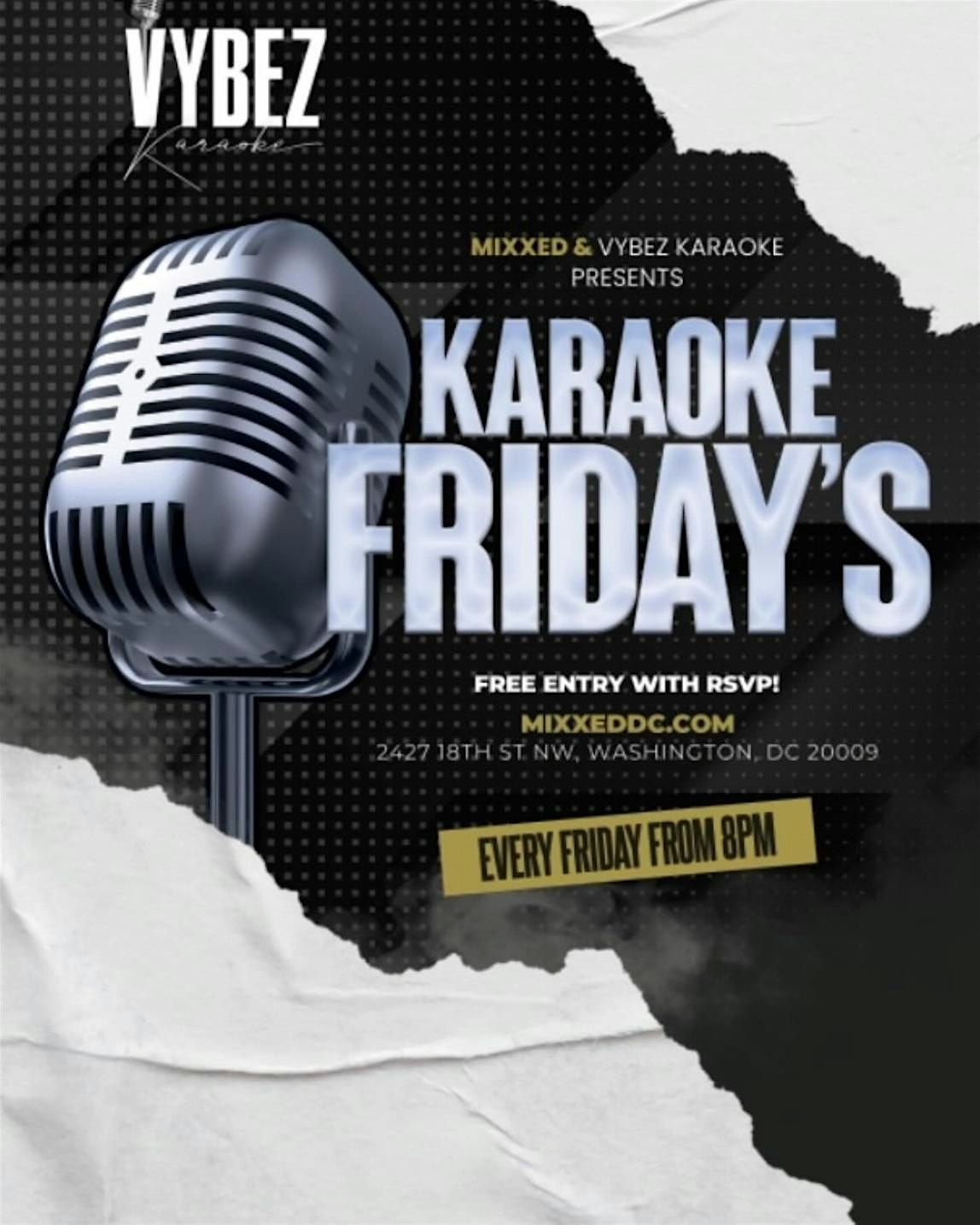 Karaoke Fridays (Adams Morgan DC)