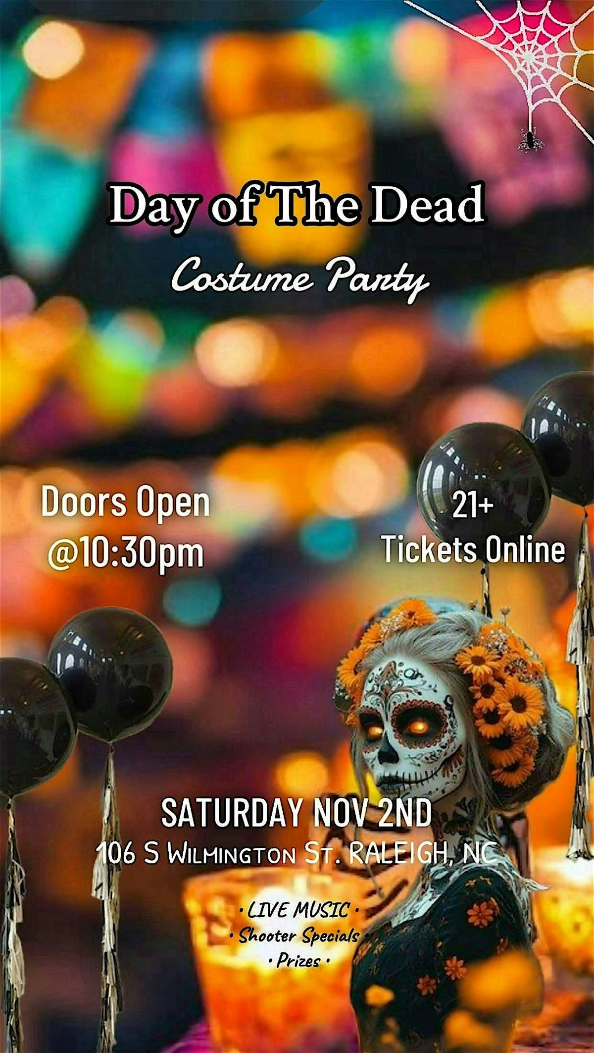 Day of The Dead Costume Party