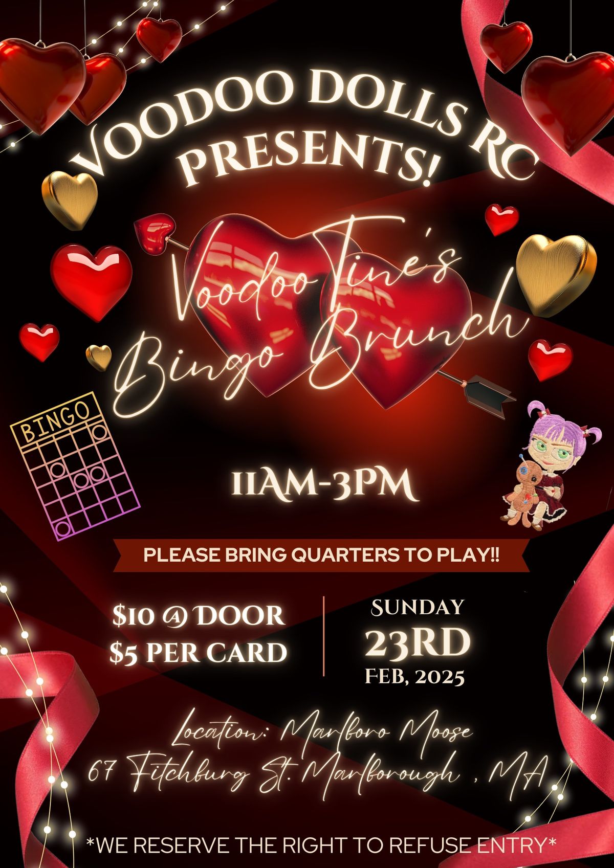 Voodoo-Tine\u2019s Bingo Brunch