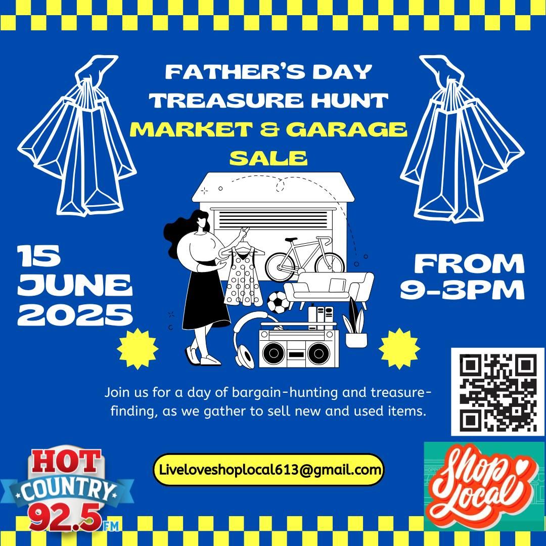 Father's Day Treasure Hunt Market\/Garage Sale