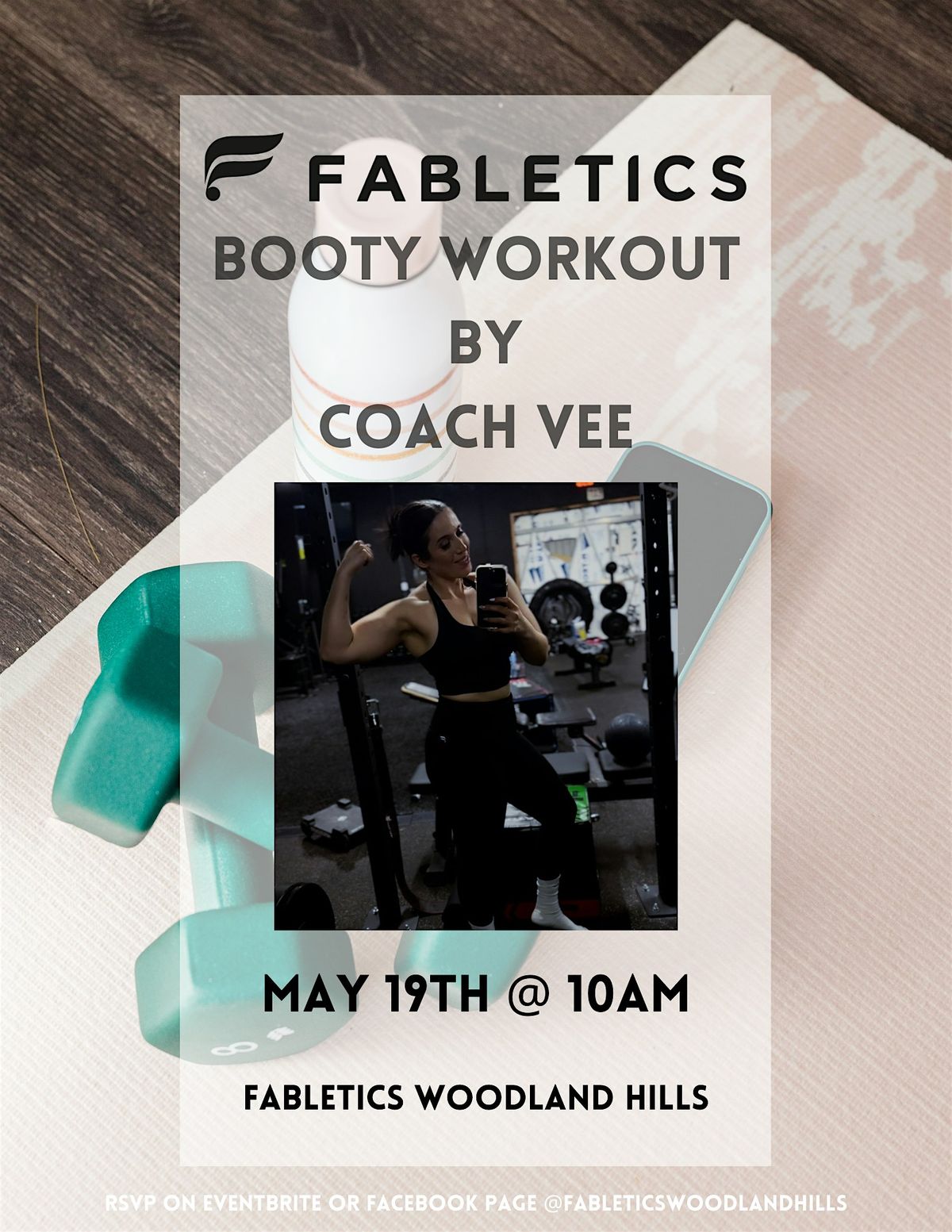 Fabletics FREE Booty Workout by Coach Vee
