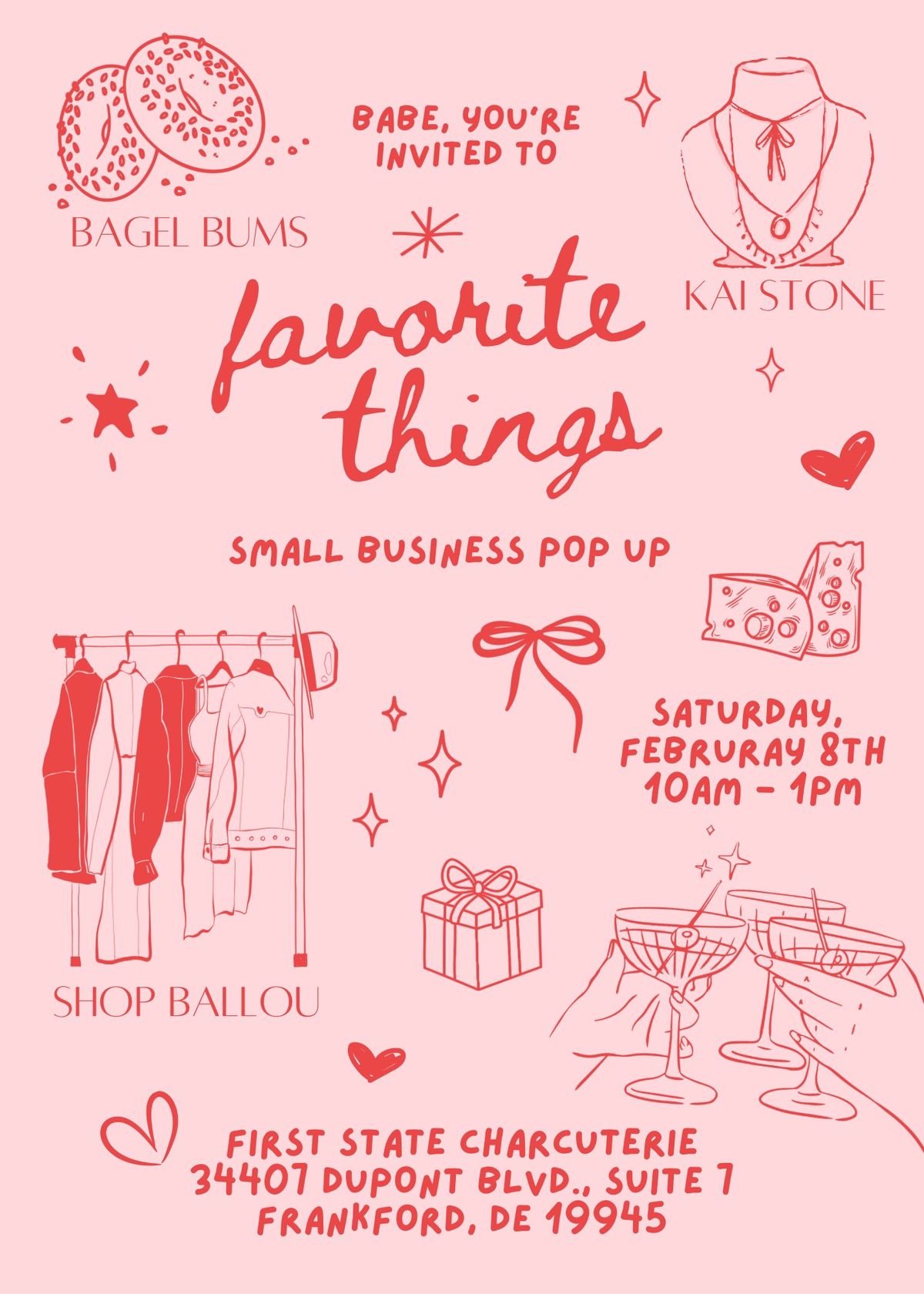 Favorite Things Small Business Pop Up