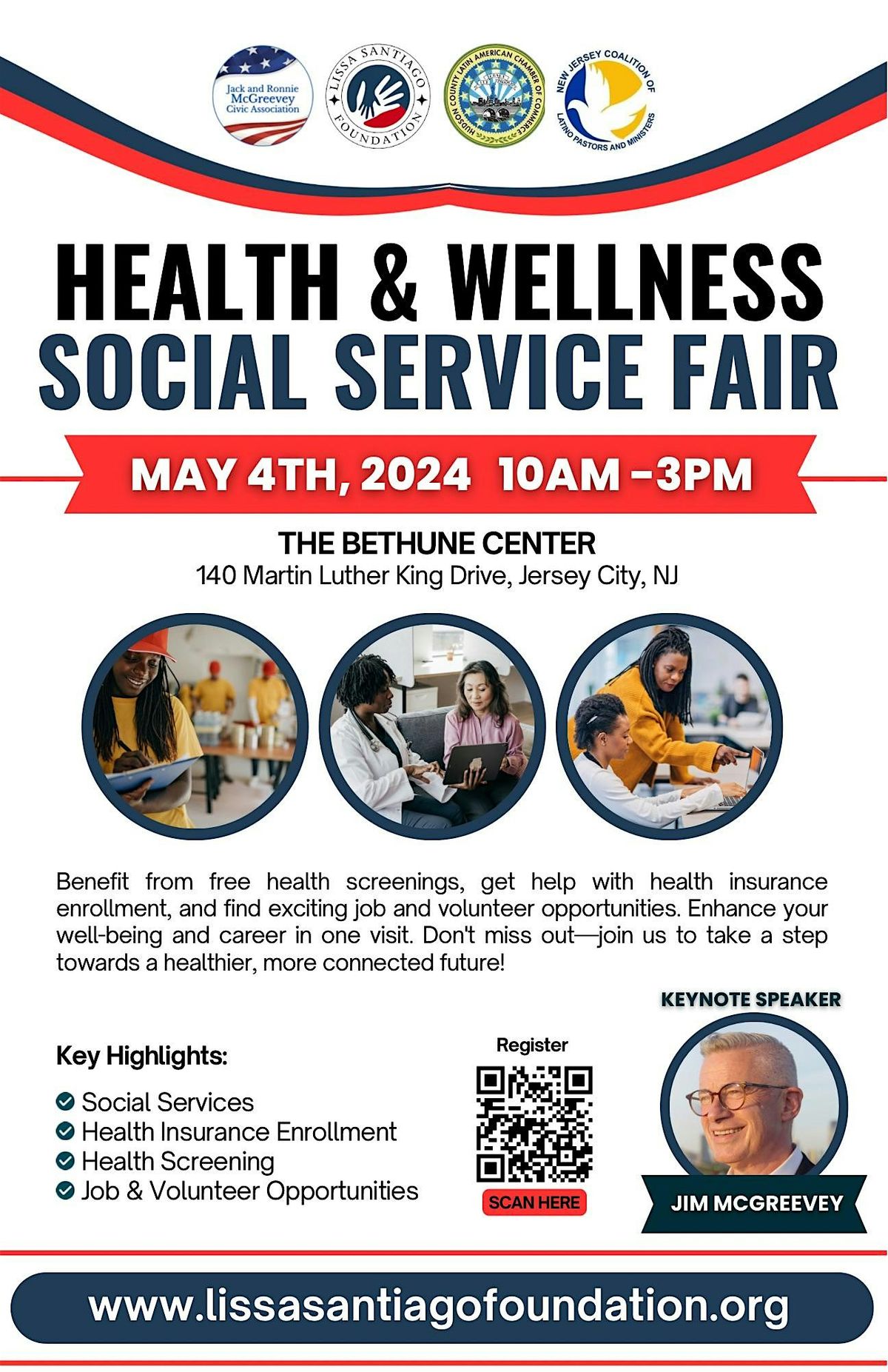 Civic Association Health and Wellness Social Service Fair