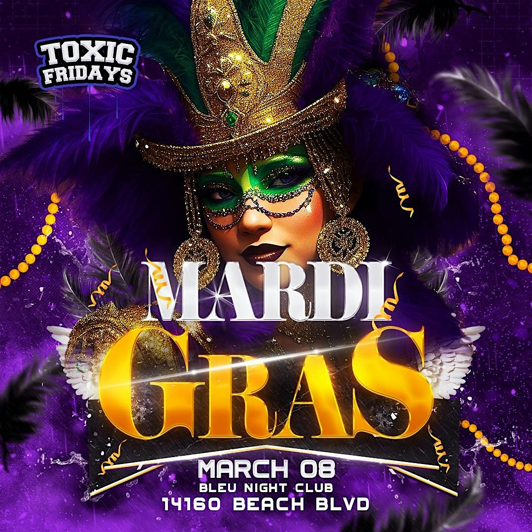 College Parties "Mardi Gras" Party @ Bleu Night Club | $10 w\/rsvp b4 10:30