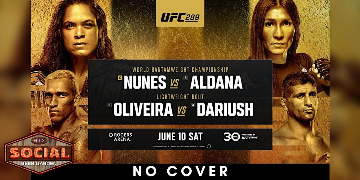 UFC 289: Nunes vs Aldana