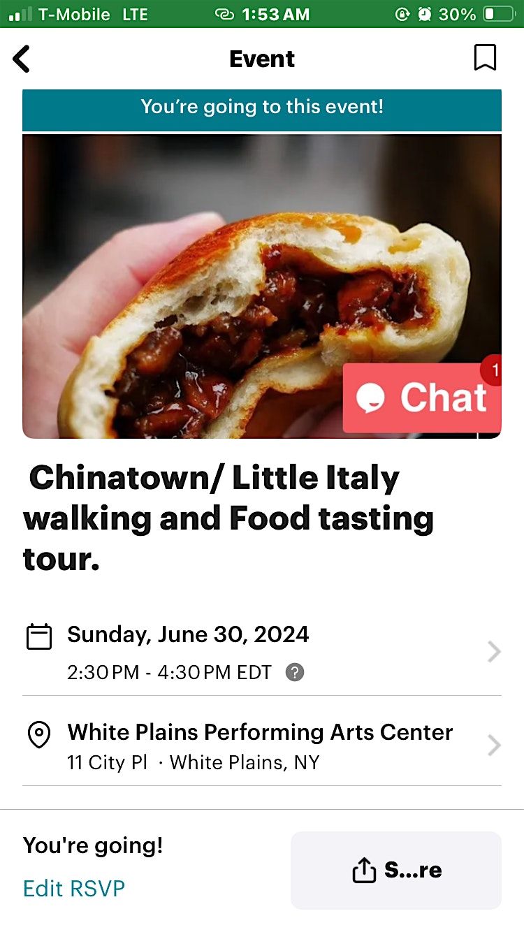 Chinatown\/ Little Italy walking and food tasting tour