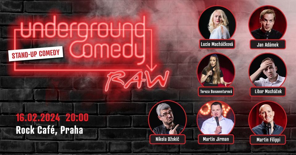 Underground Comedy RAW - stand up show
