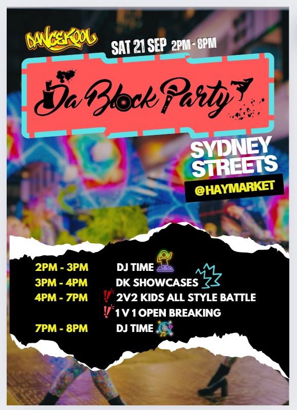 Da Block Party @ Sydney Streets Haymaket