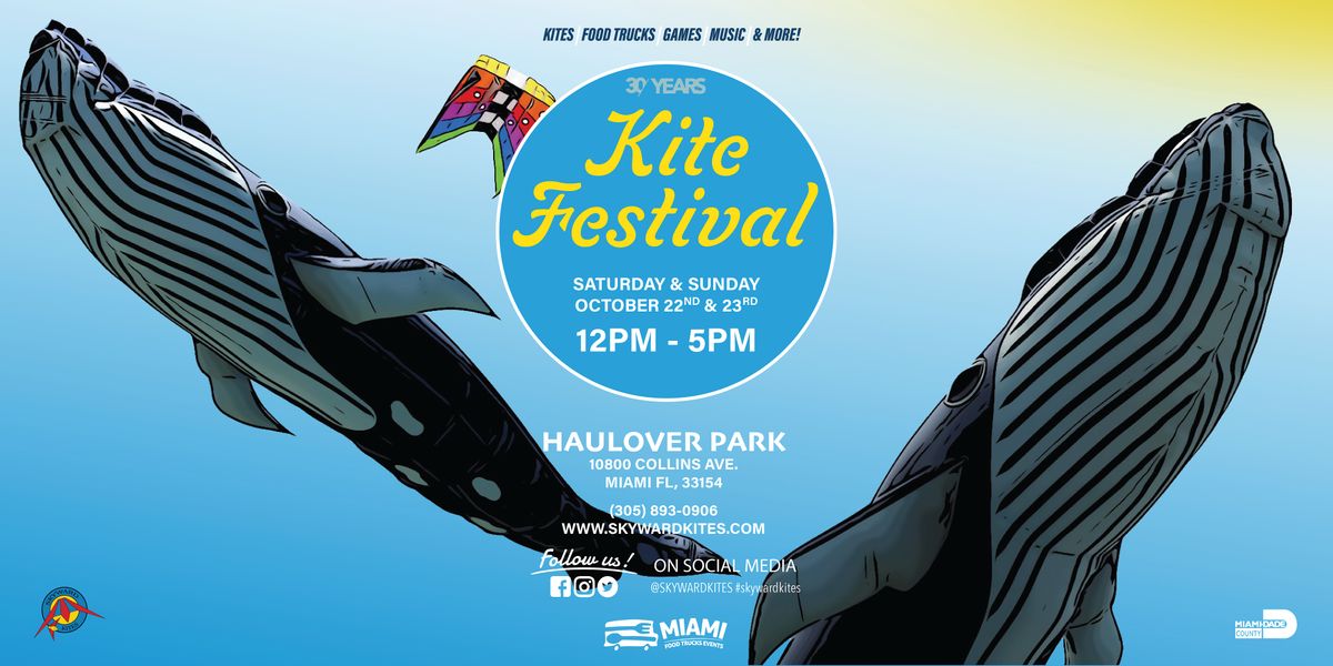 30th Annual October Kite Festival at Haulover Park, 10800 Collins Ave