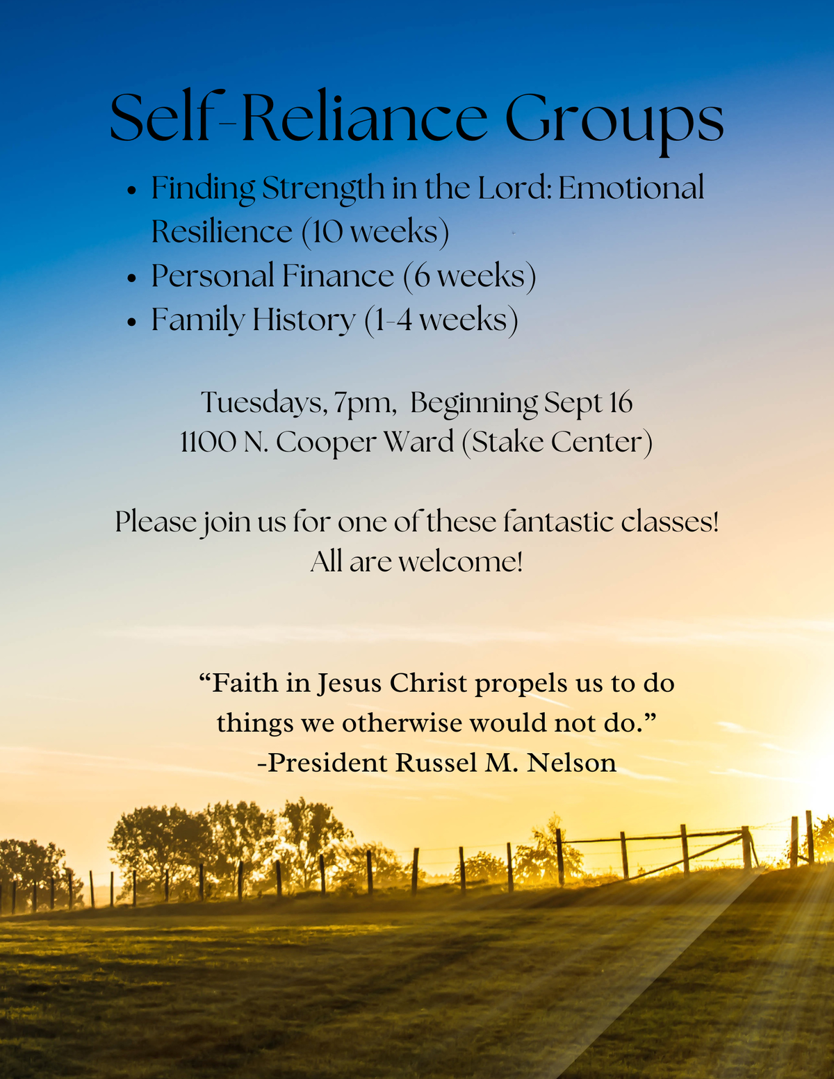 Self-Reliance Groups
