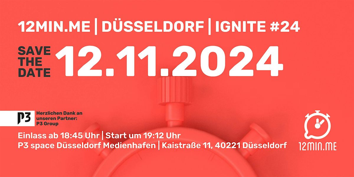 12MIN.ME | D\u00fcsseldorf | IGNITE #24