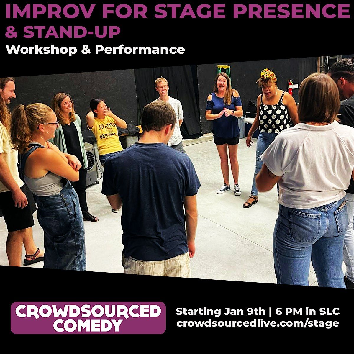 Improv for Stage Presence and Stand-up Class