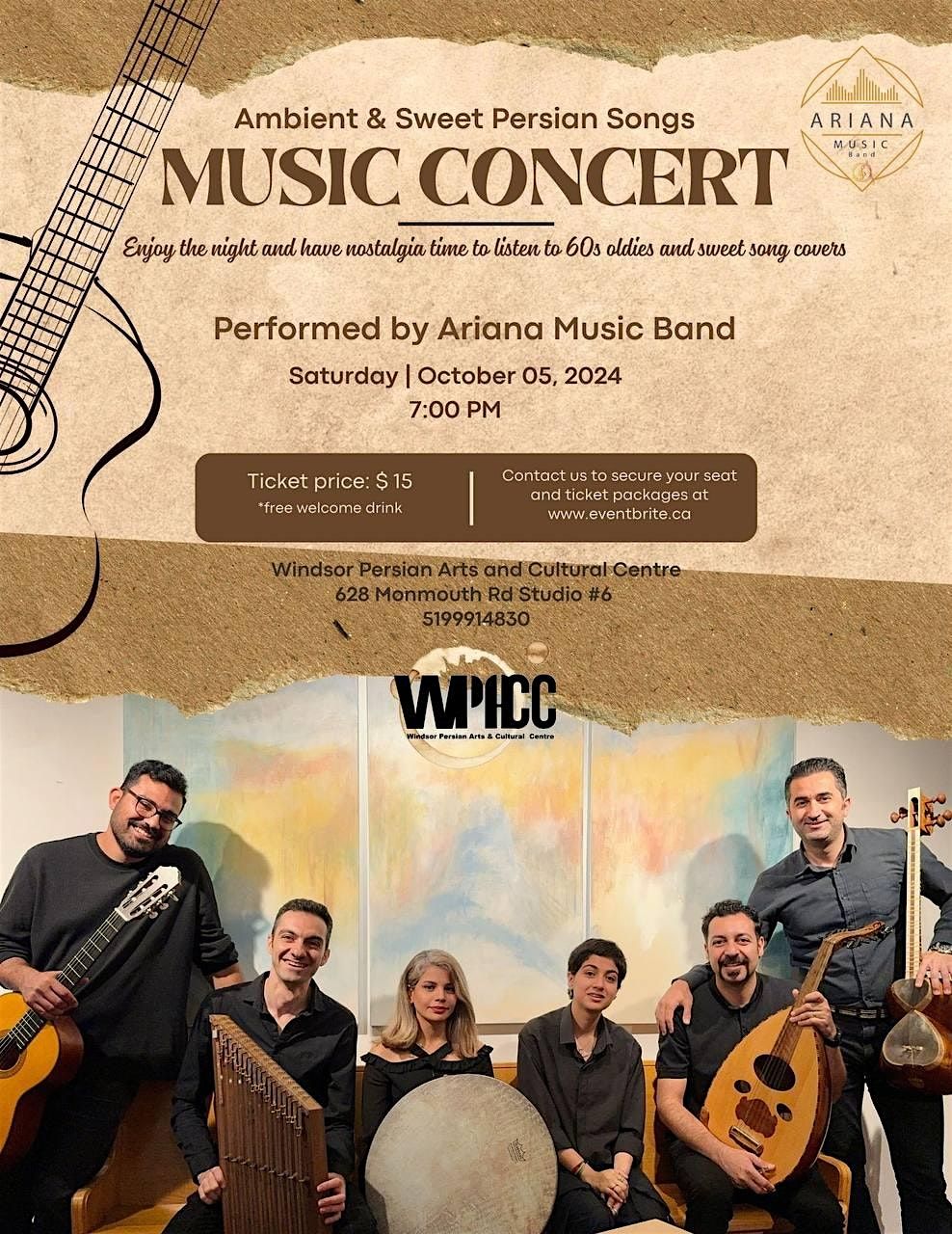 Ariana Music Band : Persian Music Performance