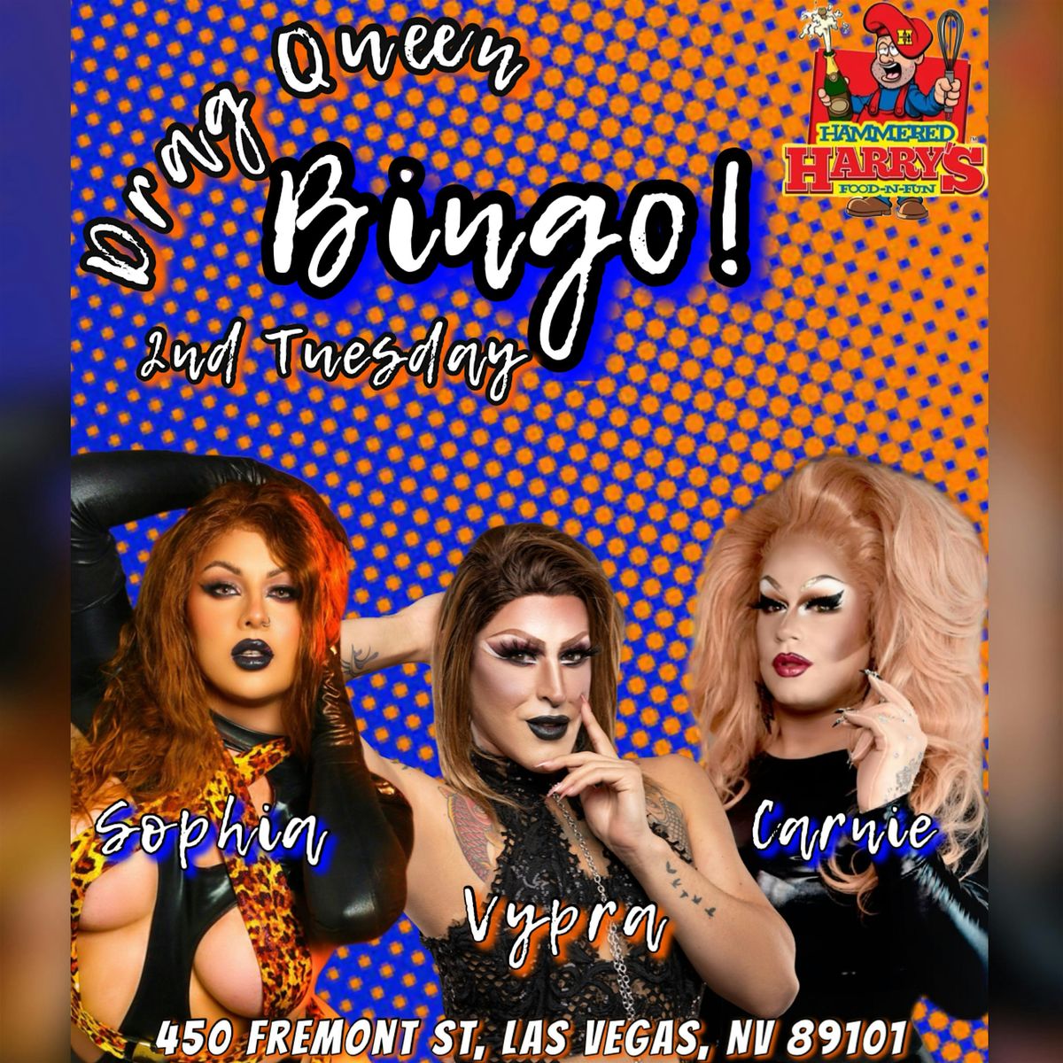 Drag Queen Bingo At Hammer Harry\u2019s on Fremont