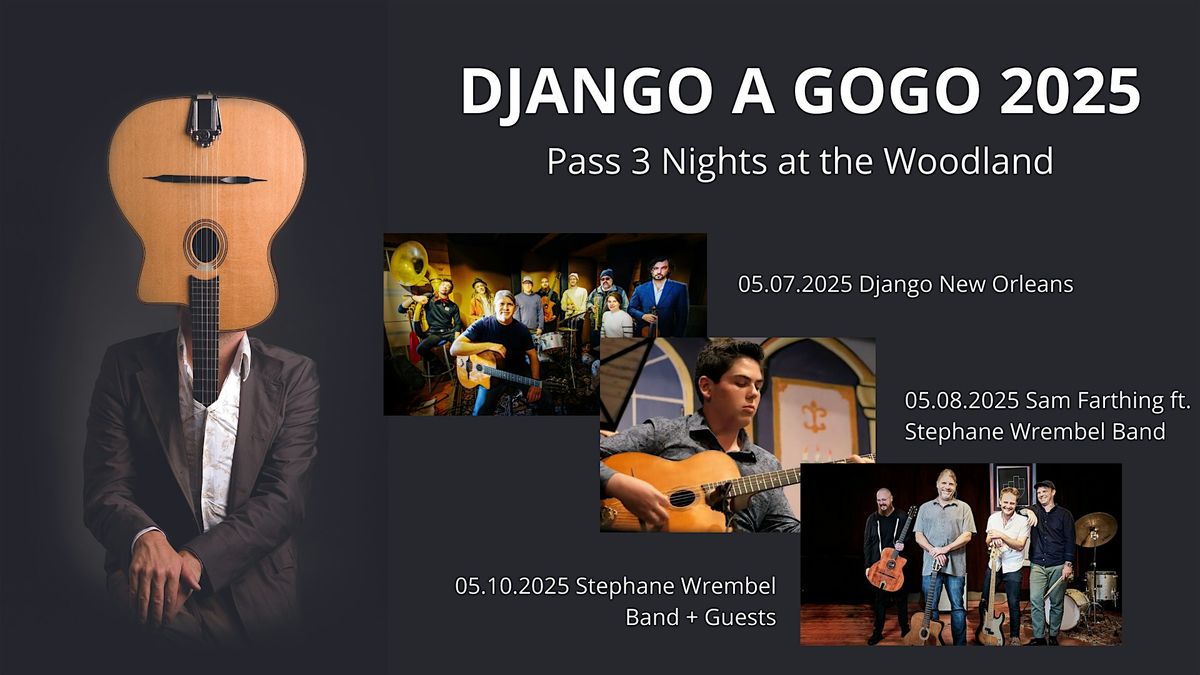 Django a Gogo 2025: Pass 3 nights at the Woodland in Maplewood