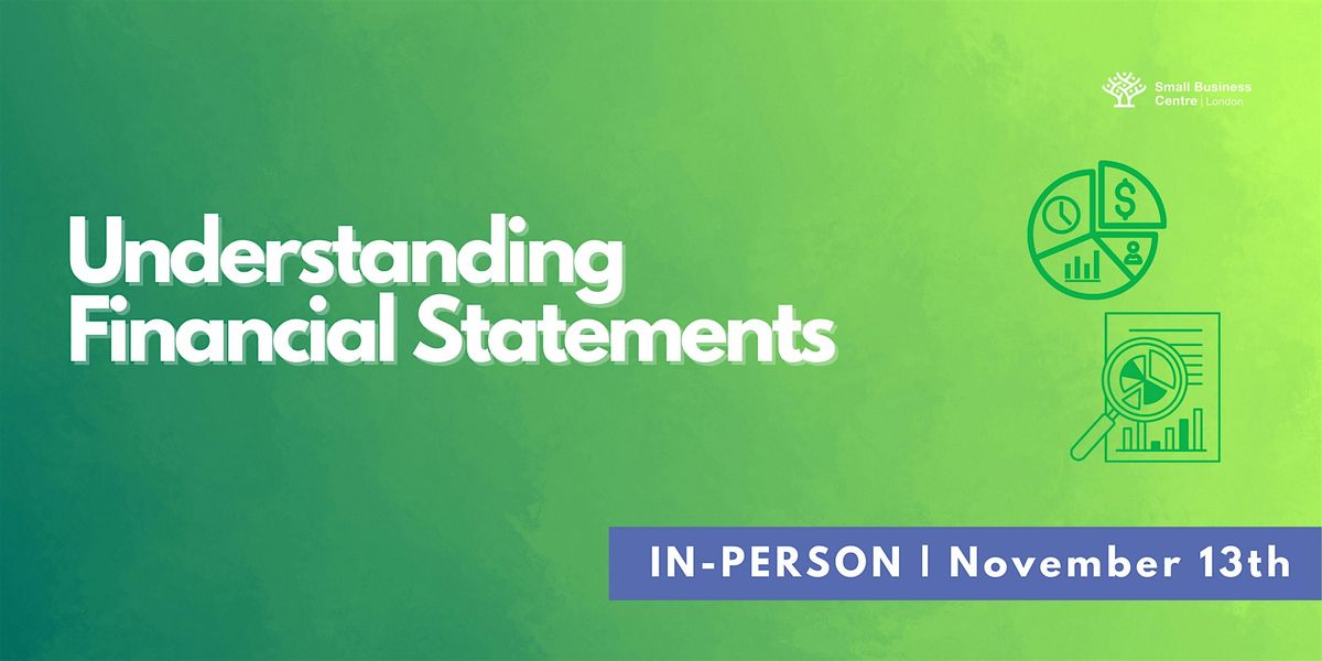 Understanding Financial Statements - November 13th, 2024