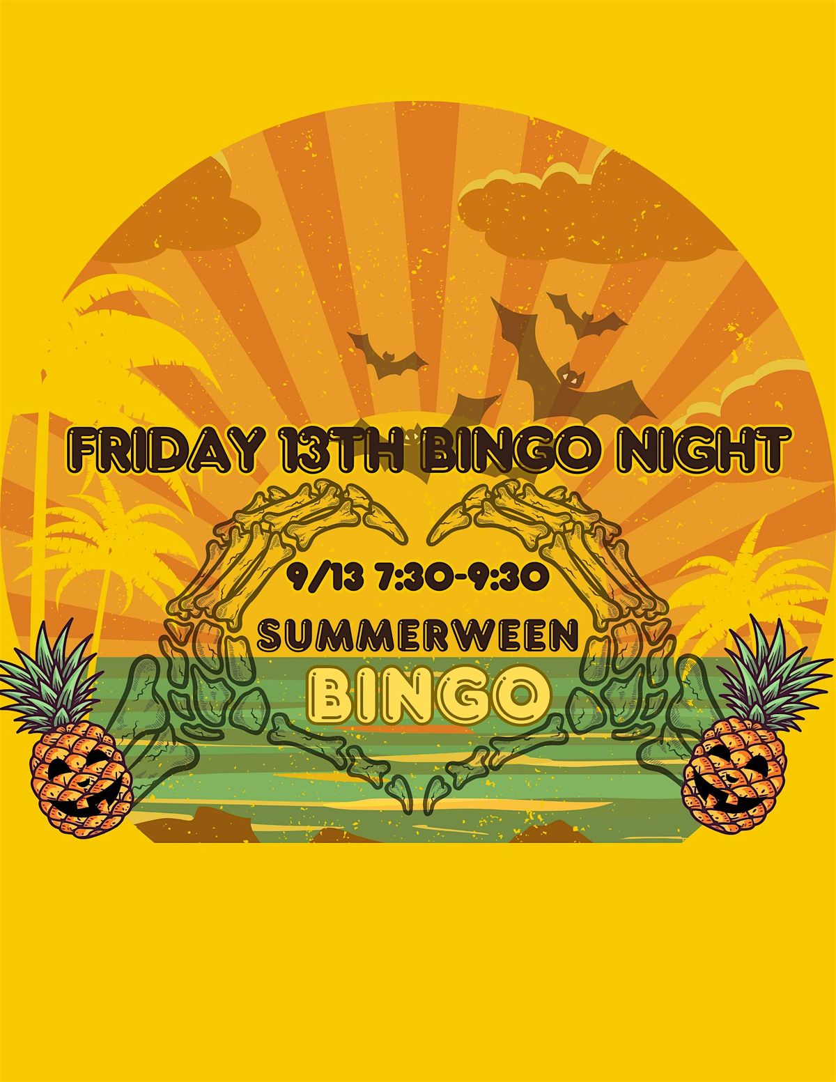 SUMMERWEEN BINGO Friday the 13th Loteria @ Fermenteria