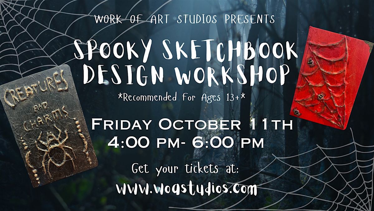 Spooky Sketchbook Design Workshop