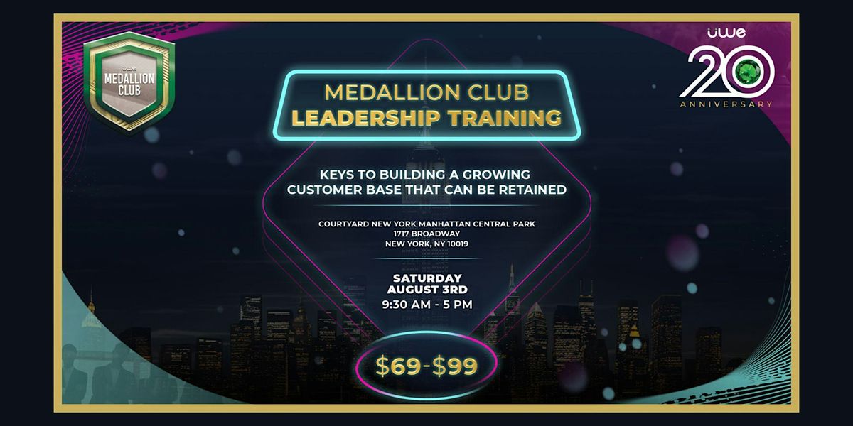 Medallion Club Leadership Training