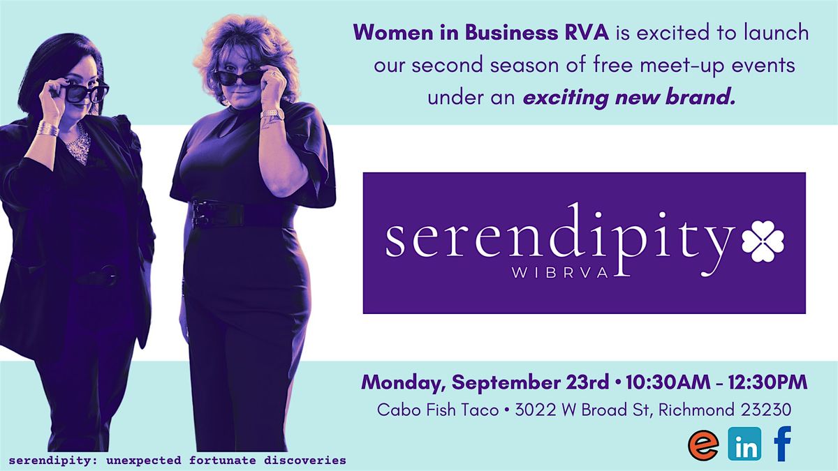 Serendipity WIBRVA Meet-Up Launch Event