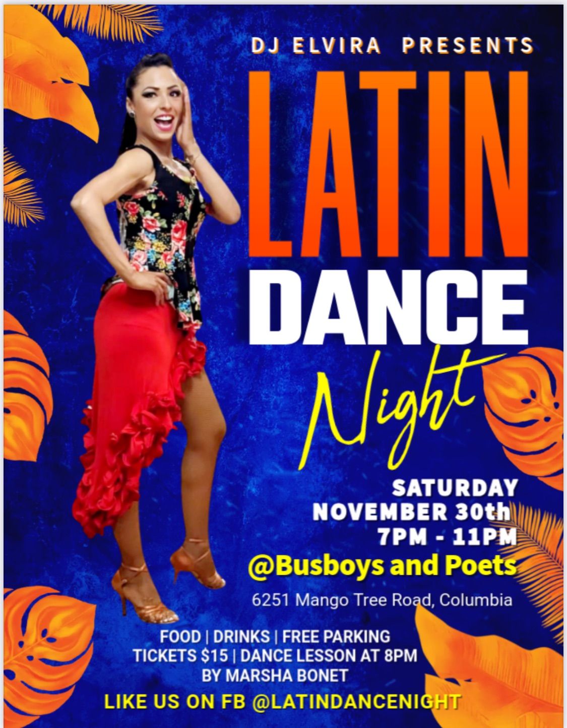 Latin dance night 