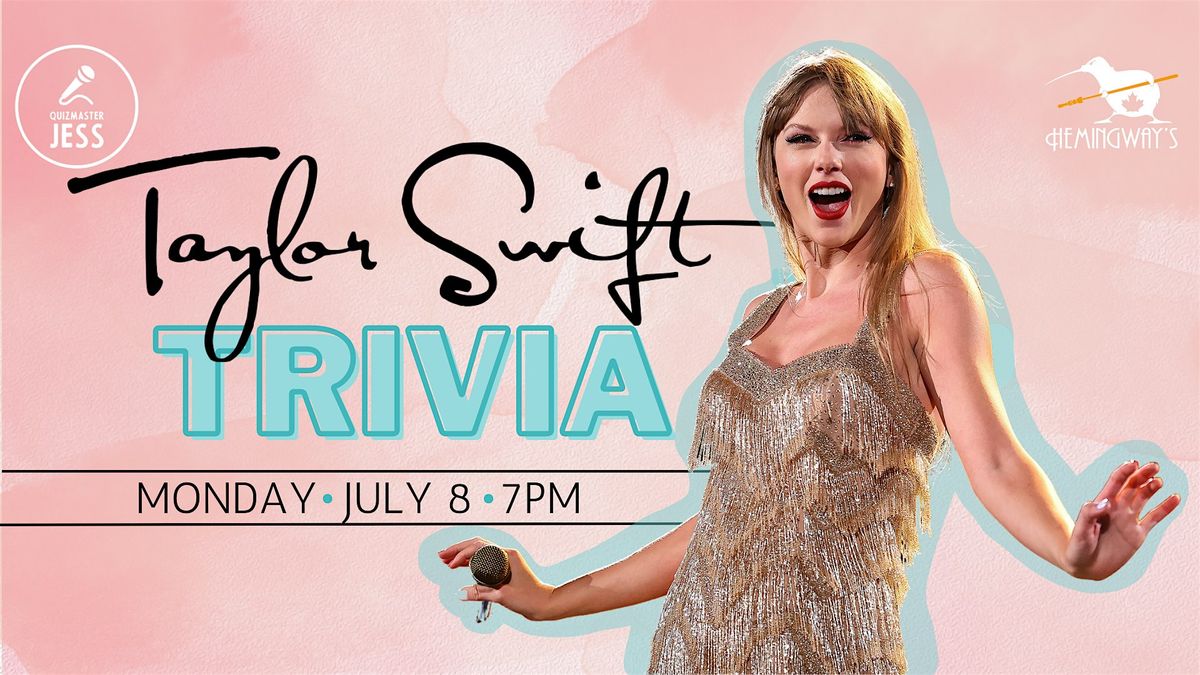 Taylor Swift Trivia 3.3 (third night)