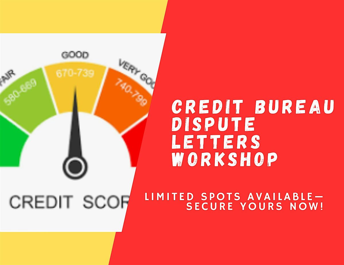 Live Online Credit Bureau Dispute Letters Training