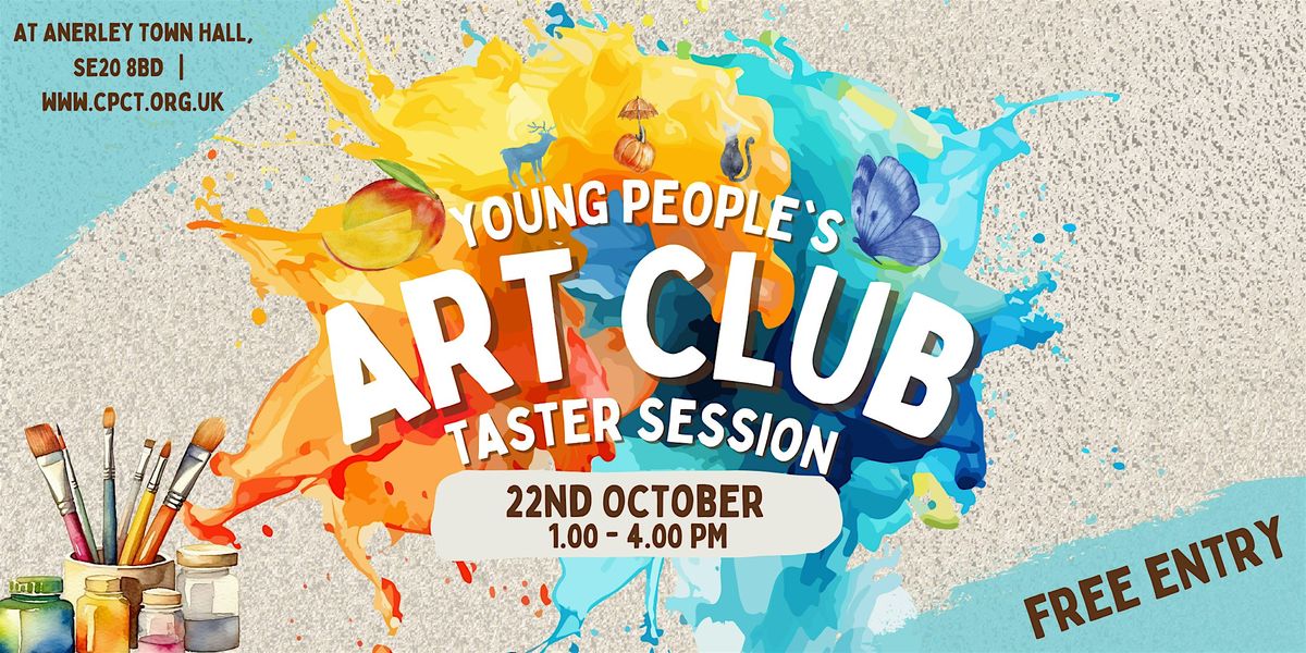 Young People's Art Club Session