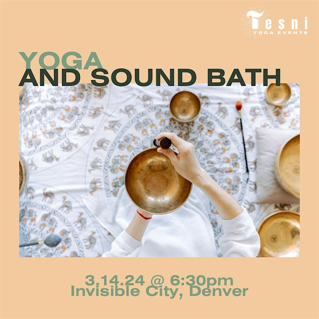 Yoga and Sound Bath at Invisible City