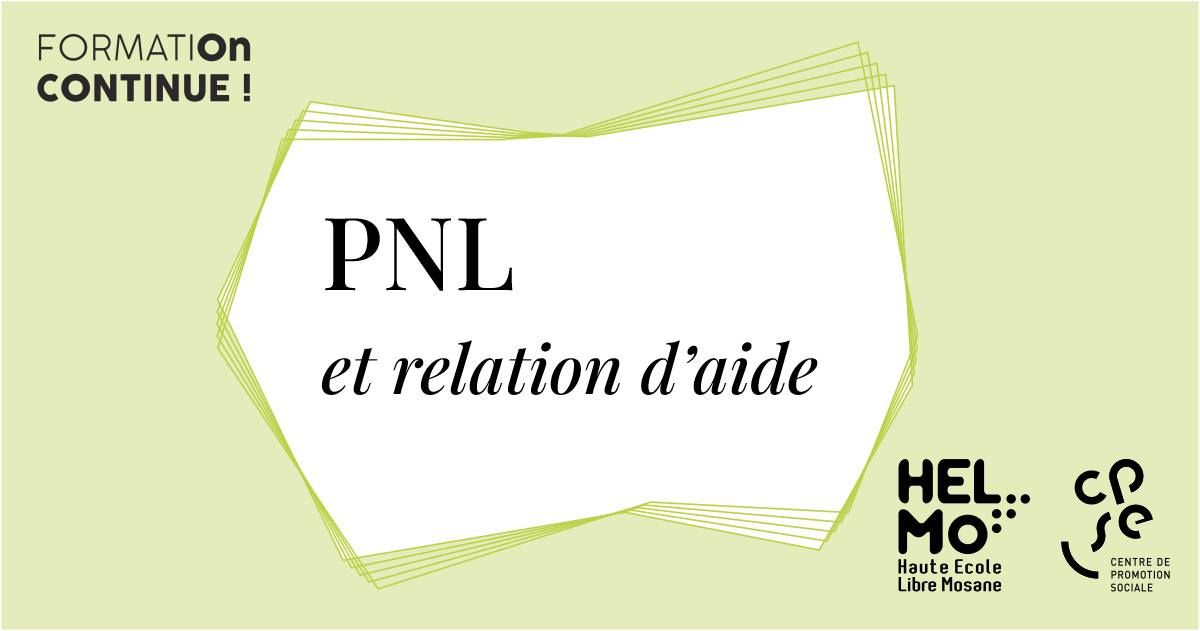 FormatiOn Continue : PNL et relation d'aide