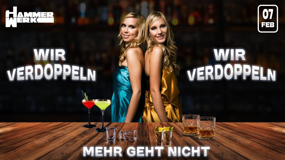 WIR VERDOPPELN