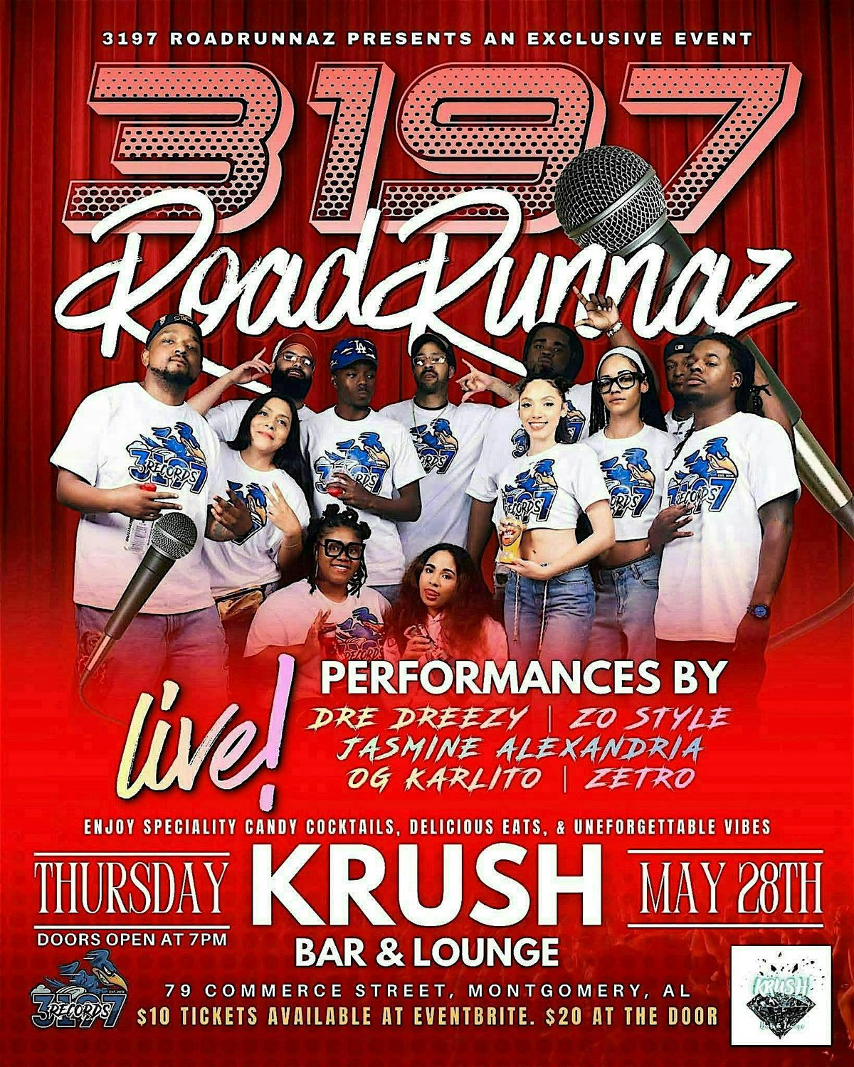 3197 RoadRunnaz LIVE At Krush Bar & Grill