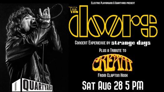 The Doors Live Concert Experience by Strange Days & A Cream Tribute by Clapton Hook