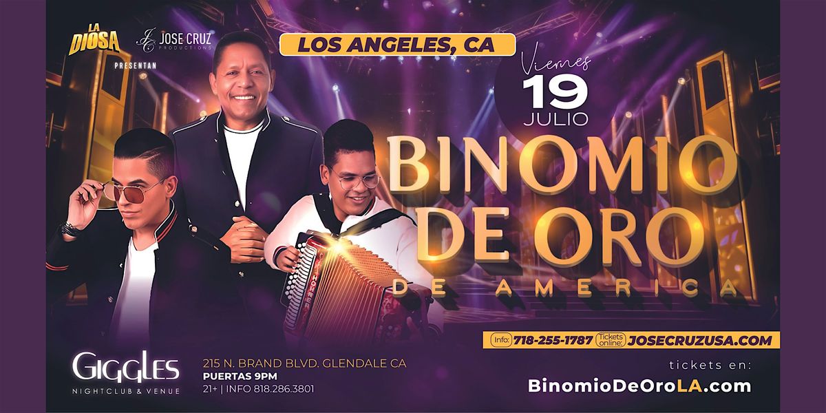 Binomio de Oro de Am\u00e9rica en  LOS ANGELES, CA | Julio 19  2024