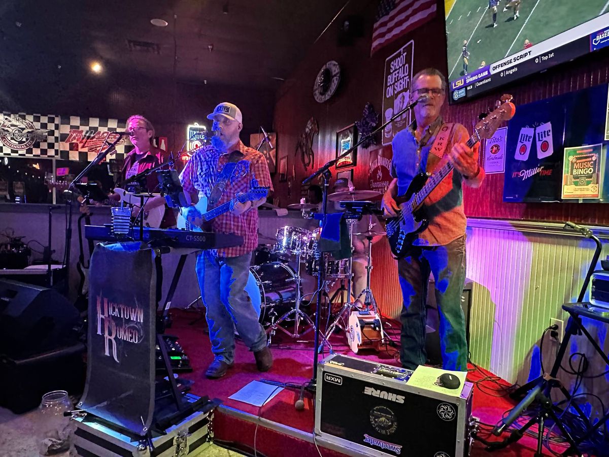 Hicktown Romeo at the Backstretch Sports Bar & Grill