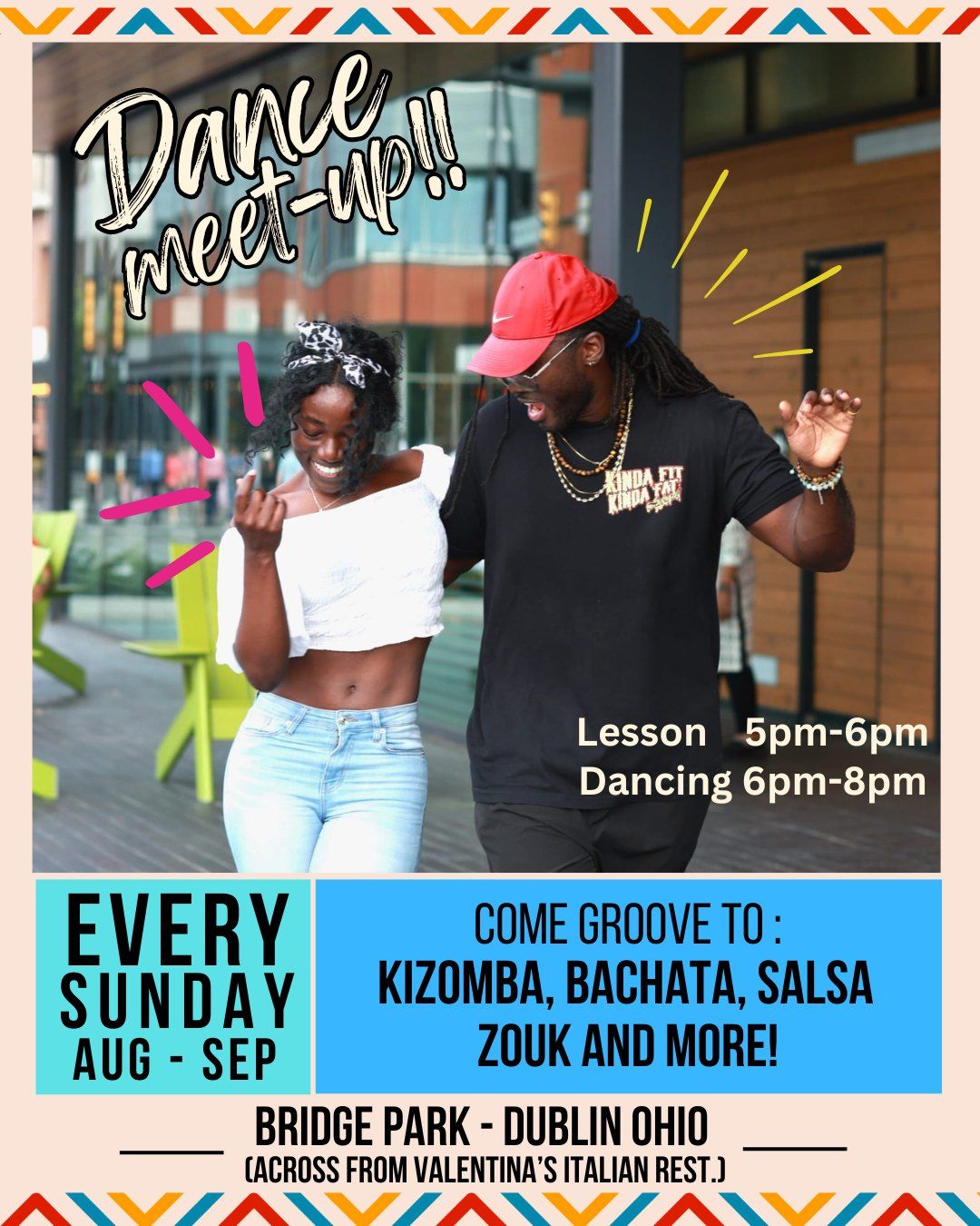 Dance MeetUp at Bridge Park ( Kizomba, Bachata, Salsa, Zouk and more!)