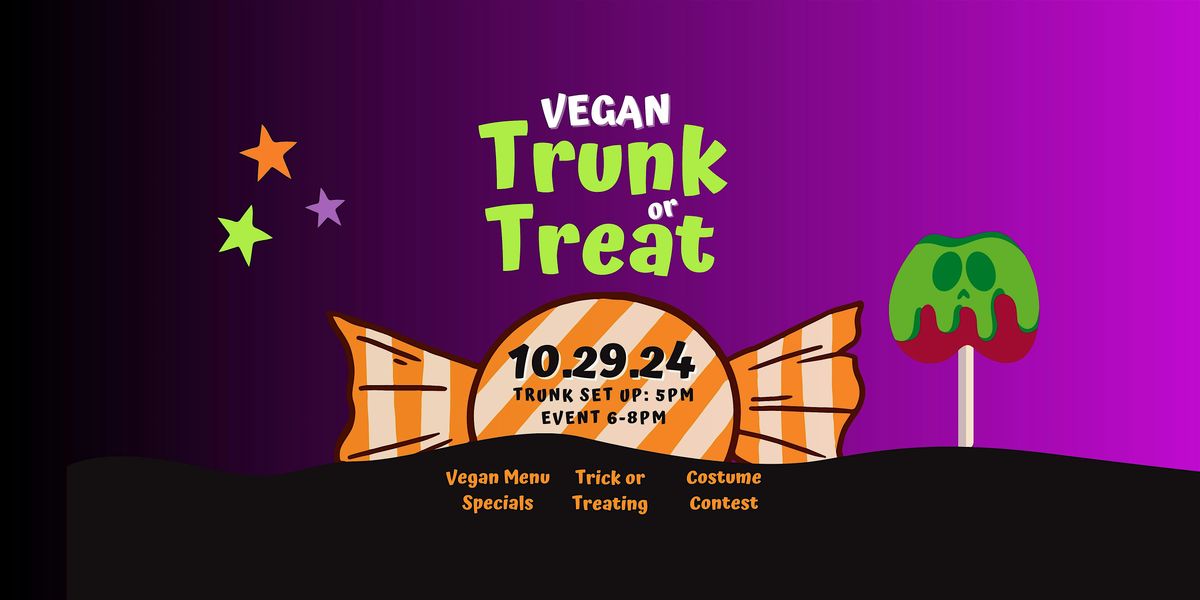 Vegan Trunk-Or-Treat Worcester MA 2024