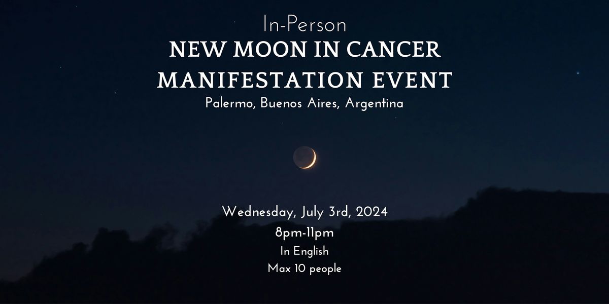 New Moon in Cancer Manifestation Event