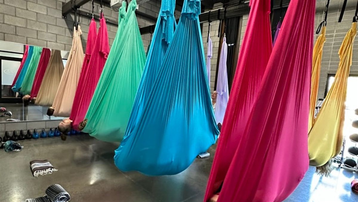 Aerial Yoga Flow- No Experience Required