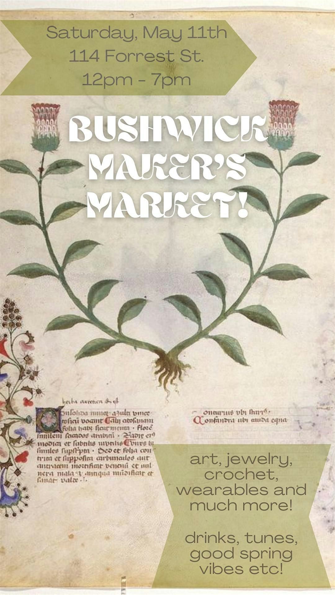 Bushwick Maker's Market Spring Edition