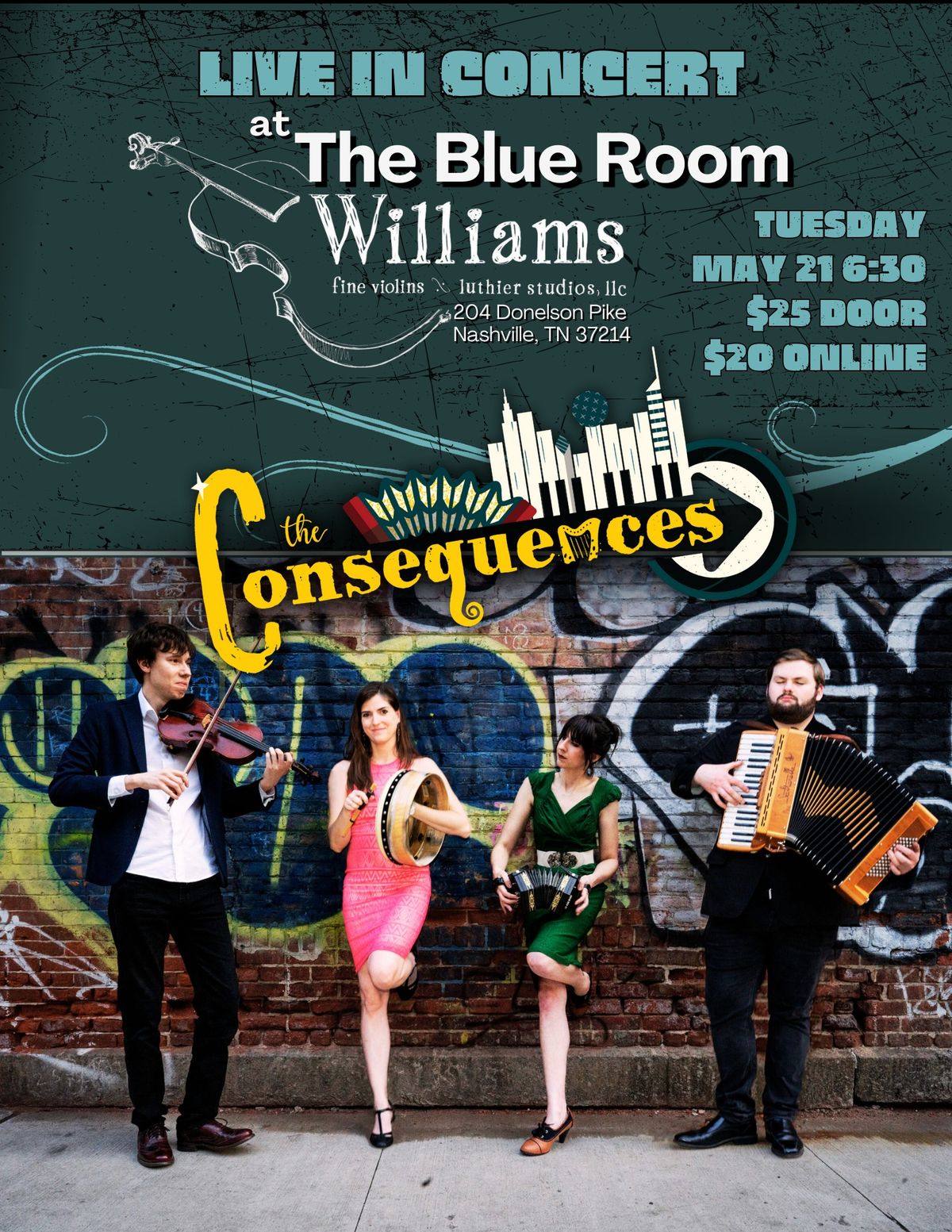 The Consequences Live at Williams Fine Violins