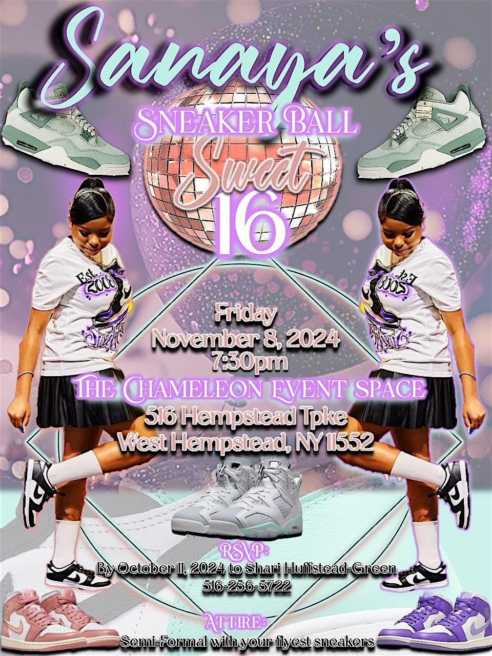 Sanaya's Sweet 16 Sneaker Ball