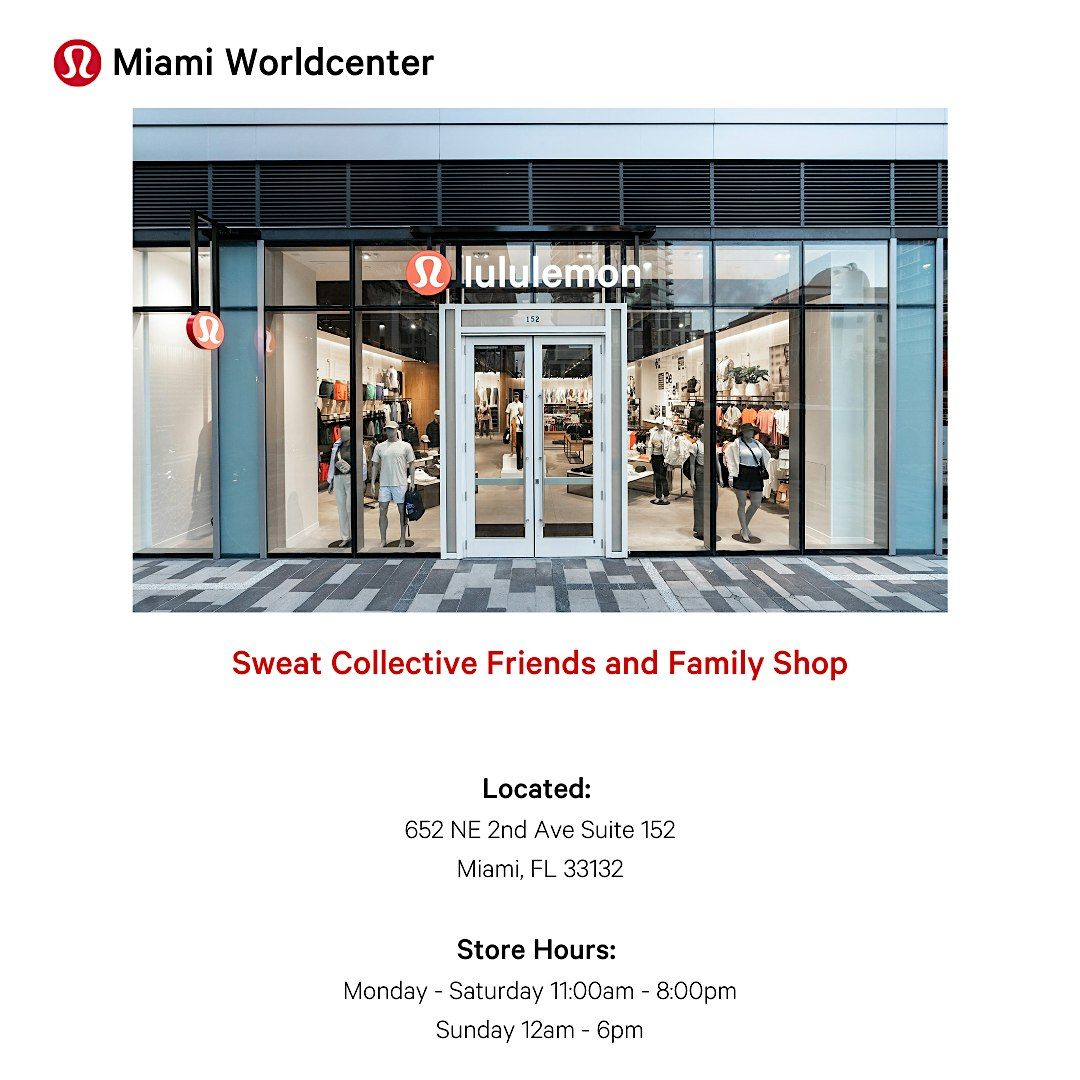 Sweat Collective Friends and Family Shop