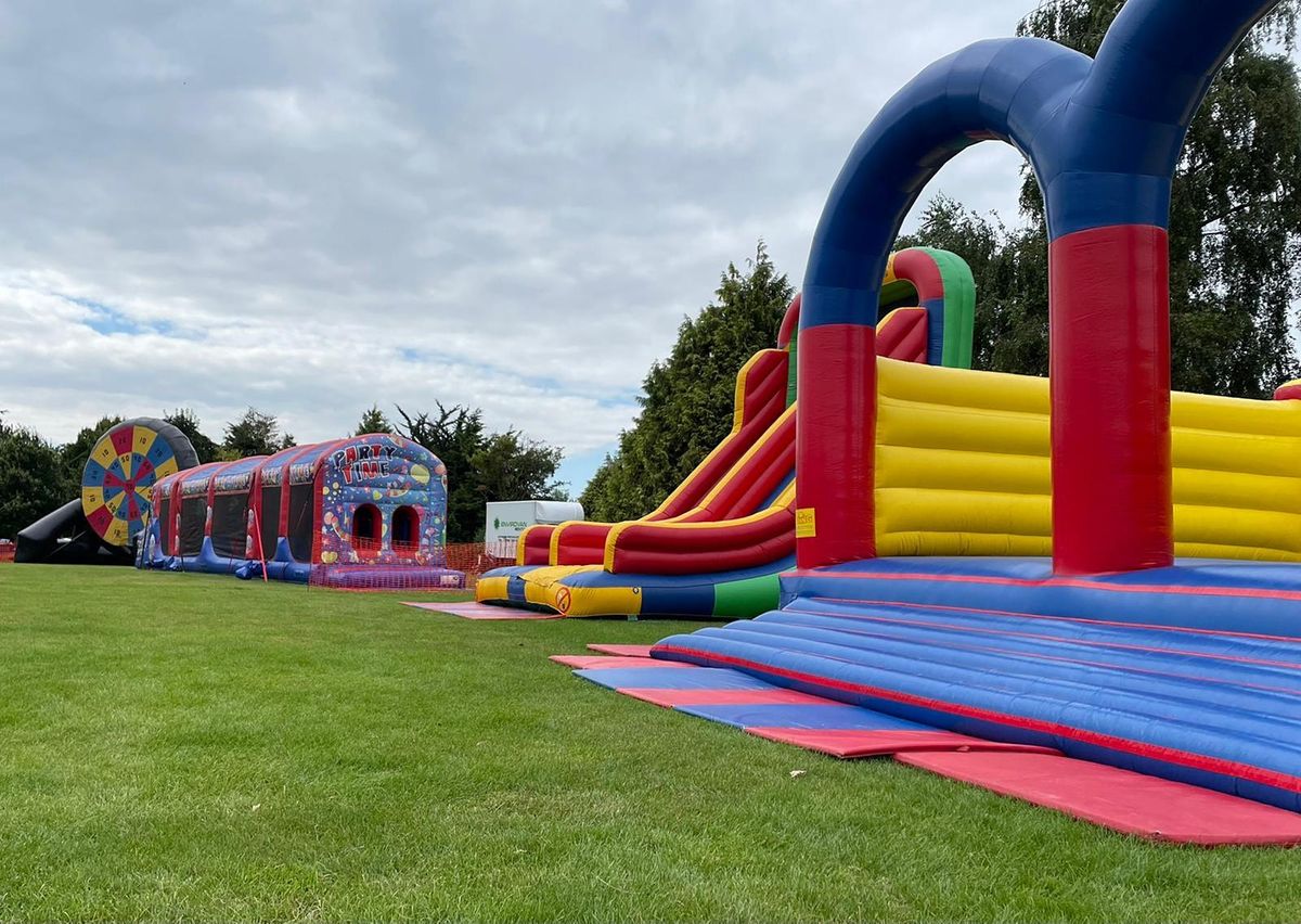 Inflatable Fun Day at Priory Park - Southend on Sea