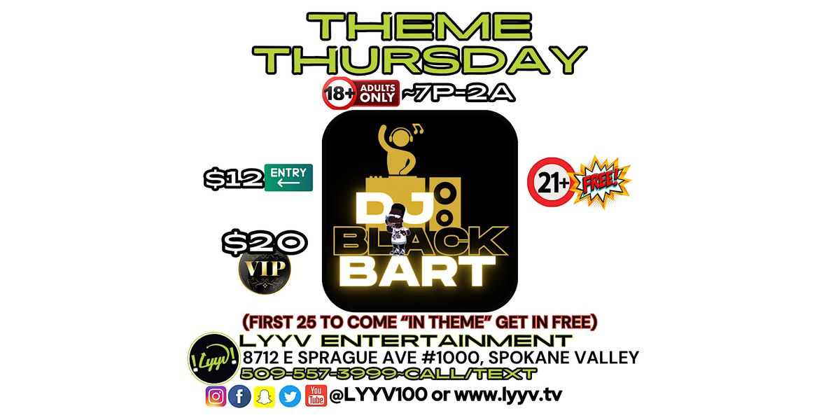 18+ THEME THURSDAY