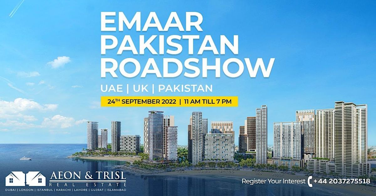 Emaar Pakistan Roadshow London