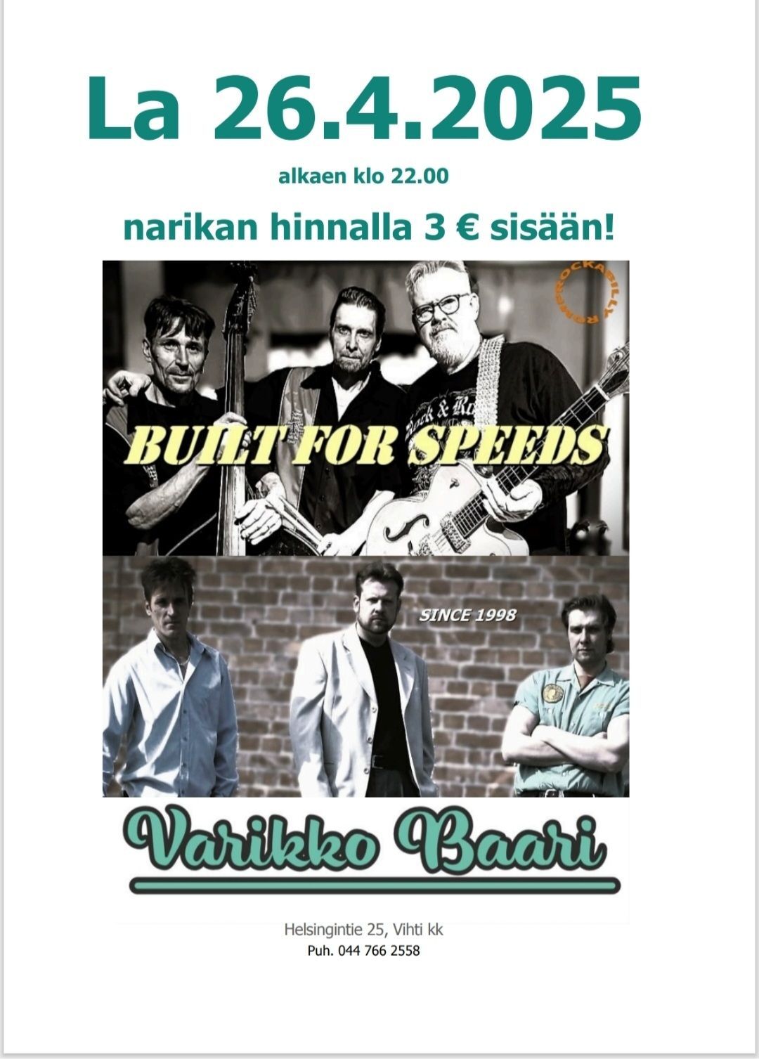 Built for Speeds @ VarikkoBaari